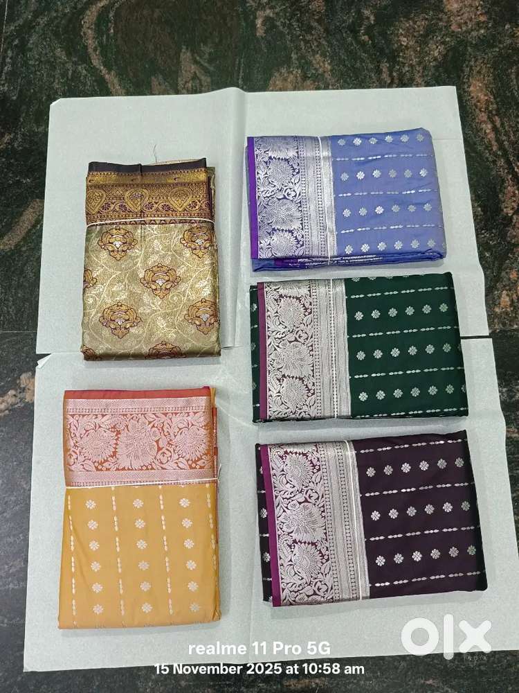 Broket fancy sarees