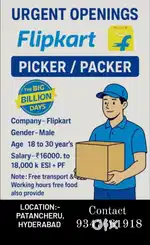 Picker and Packer ( Patancheru )