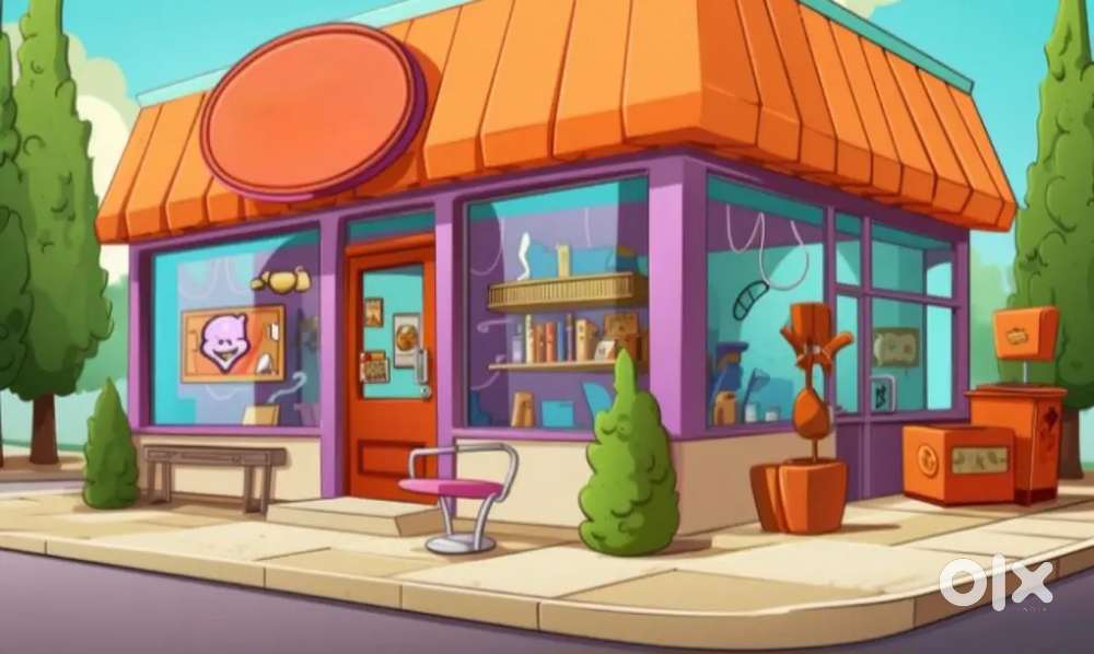 Retail shop at satrikh to malhur road