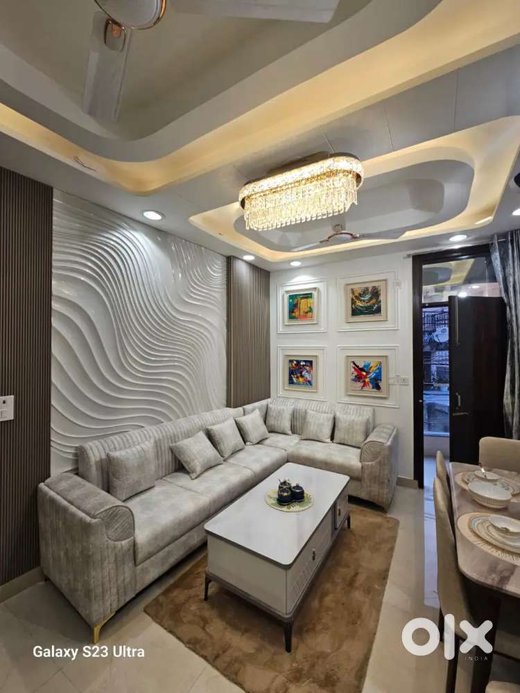 2bhk 60gaj nearest metro car parking lift 32L