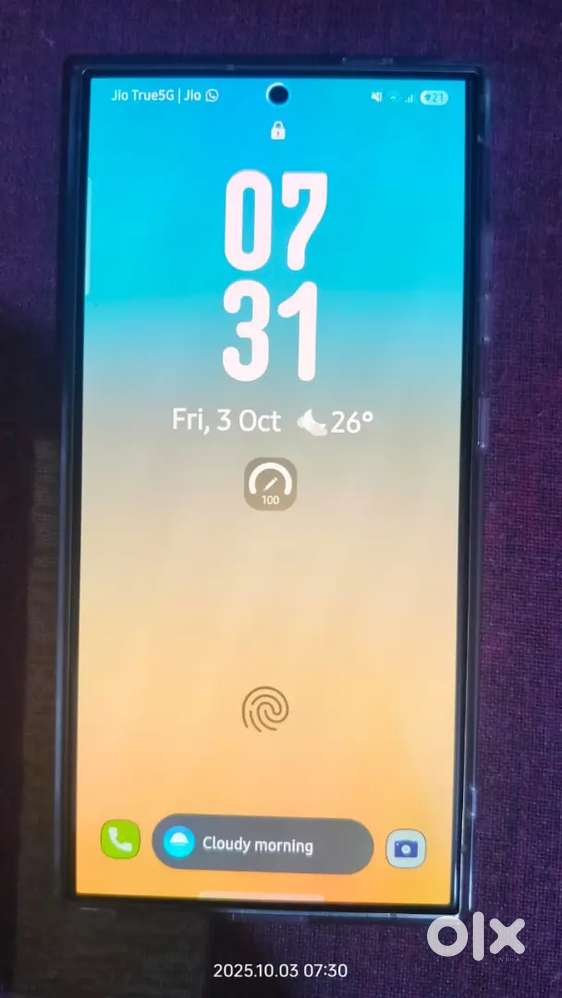 S 24 ultra 5 month's used with 45 w fast charger