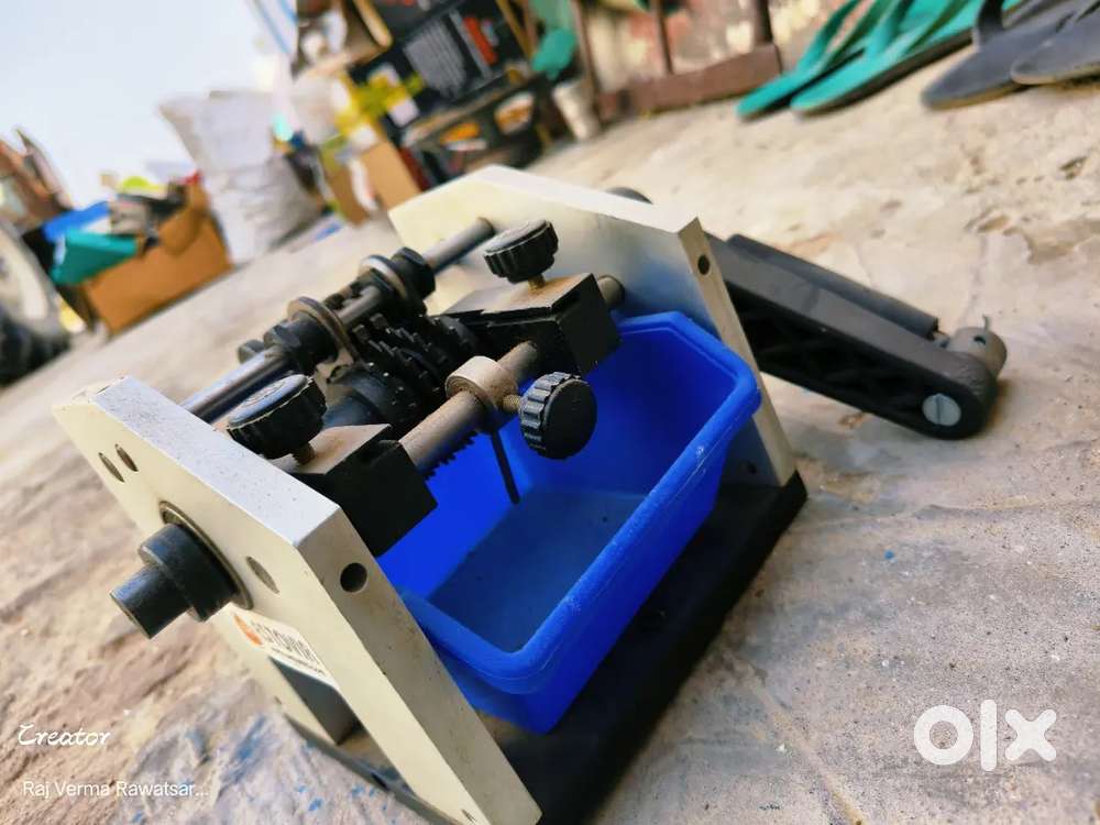 RAGISTOR CUTTING MACHINE