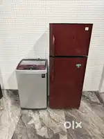 Gold  7162 Godrej double door and Haier topload washing machine