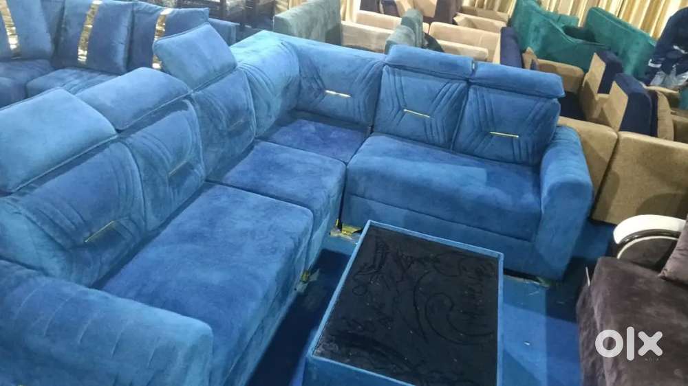 L shape Sofa with premium model available in Starf Furniture