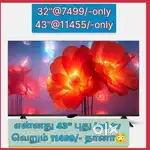 Aadi offer new sony 43 inch smart Android ped tv @11455