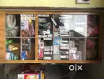 Fancy shops showcase and rack