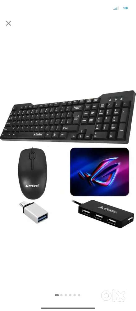 Keyboard and mouse combo