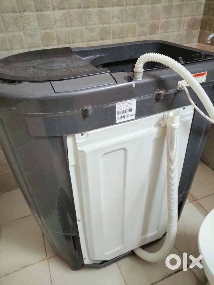 Whirpool washing machine semi automatic 7 kg atom