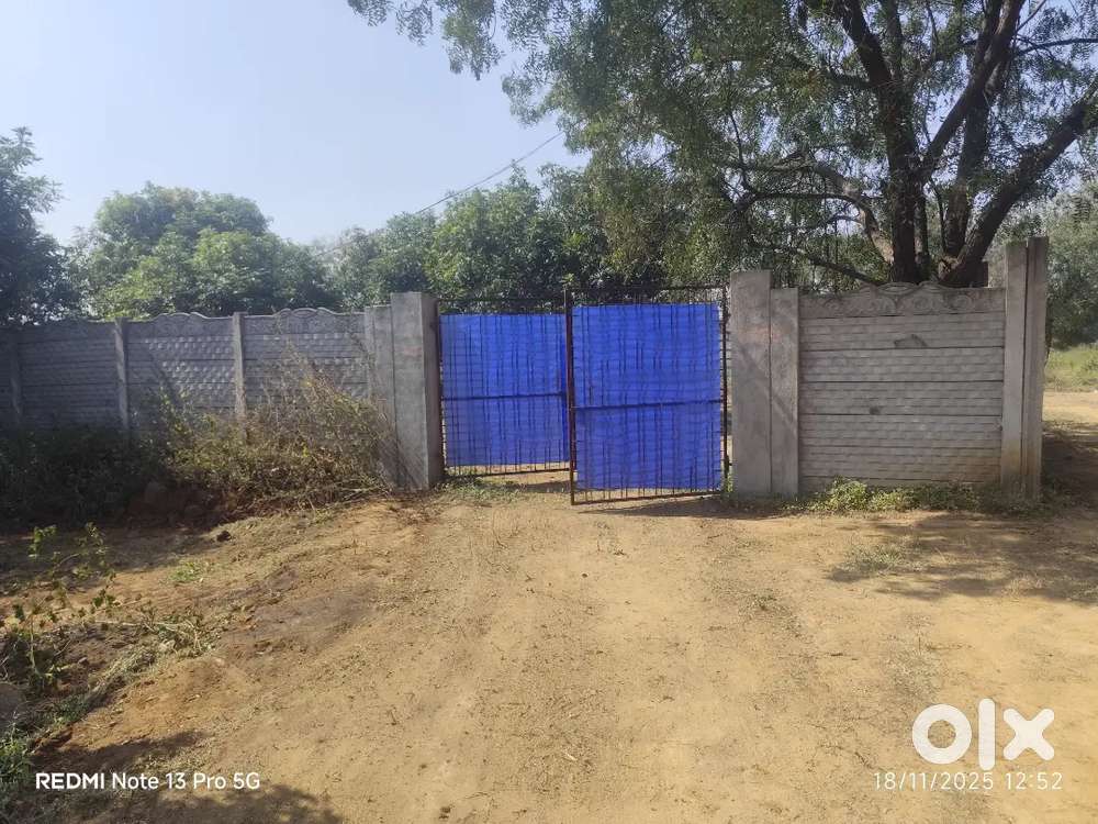 Agriculture land for sale land  5.5 guntas total 40 lacs neggishable