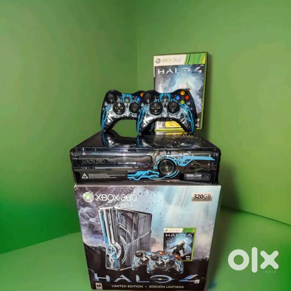 Halo 4 Limited Edition Microsoft Xbox 360 Console With +15 Games