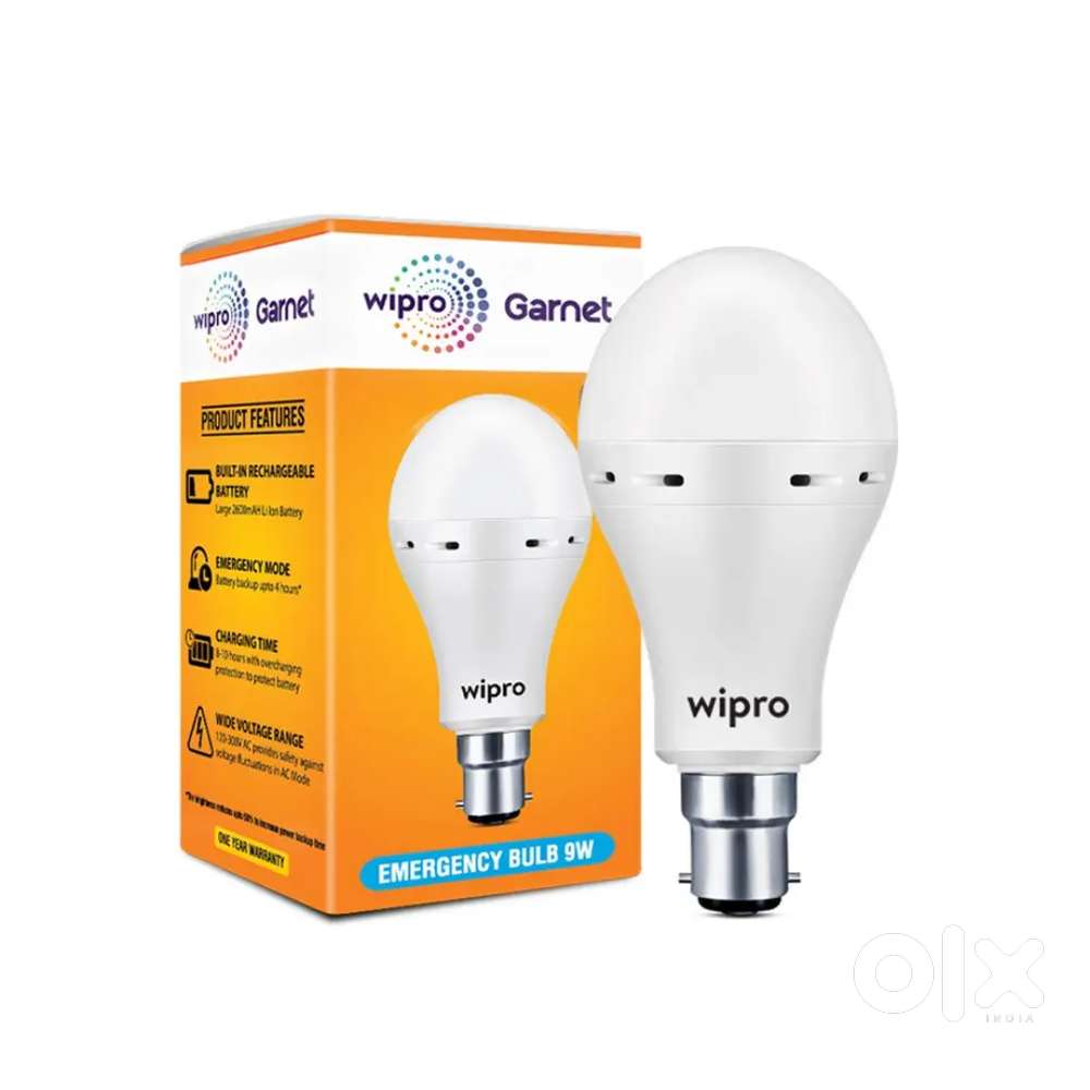 Wipro charging bulb