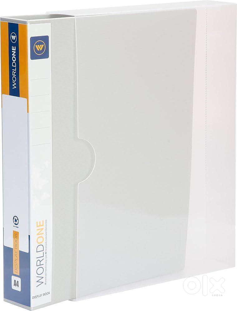 Worldone A4 Size  Presentation Display Book File