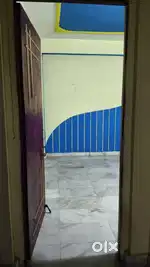 2 bhk with 2 bathroom semi furnished flat.road side facing .