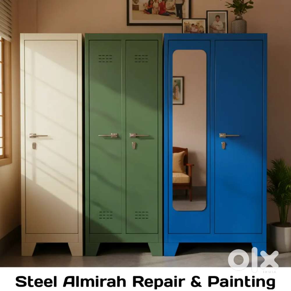 Steel Almirah Painting & Repair Service