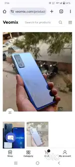 A good condition vivo v20se mobile phone