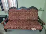 Old Type Teak Wood Sofa set for sale