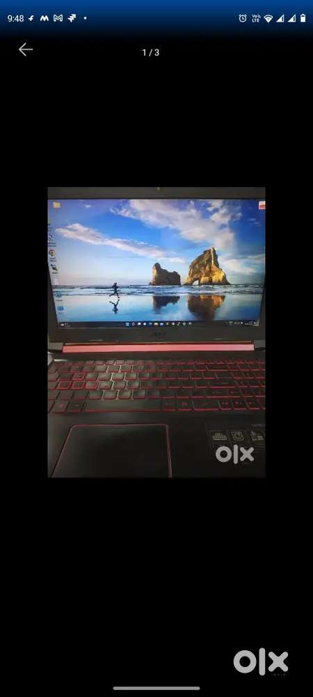 Gaming laptop Acer nitro 5 - i5 8th gen 8GB RAM, 16gb optane memory