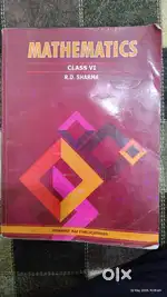 MATHEMATICS by R.D.Sharma–Class 6(2021 Reprint of 2015 Revised Edition