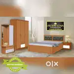 Khwaja furniture.  Brand new bedroom set. Bajaj finance available