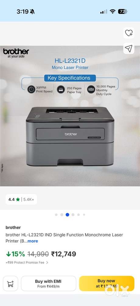 Brother Printer L2321D