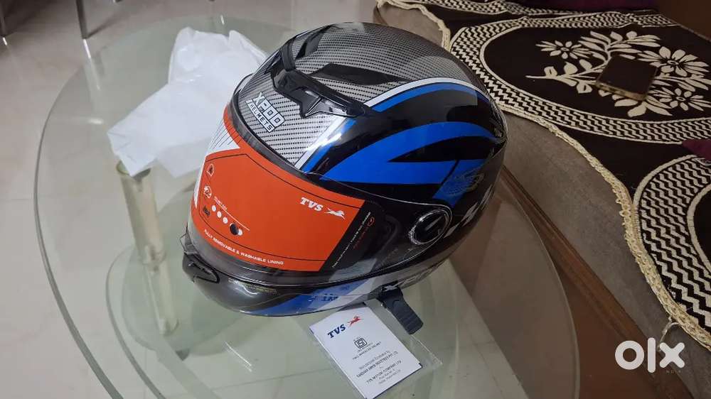 Xpod tvs packed new helmet