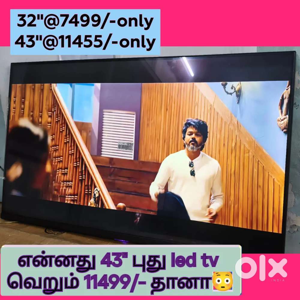 Imported new 43 inch smart led tvjust 10999