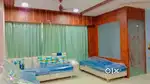 Homas office showroom in wooden furniture and turnkey project