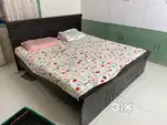 King size cot with bed