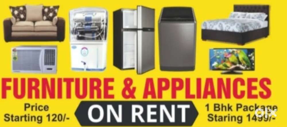 Furniture appliances on RENT
