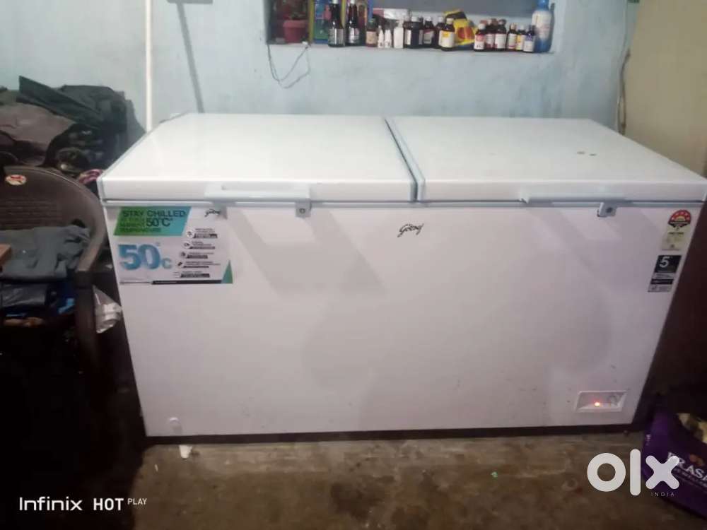 Godrej double door fridge