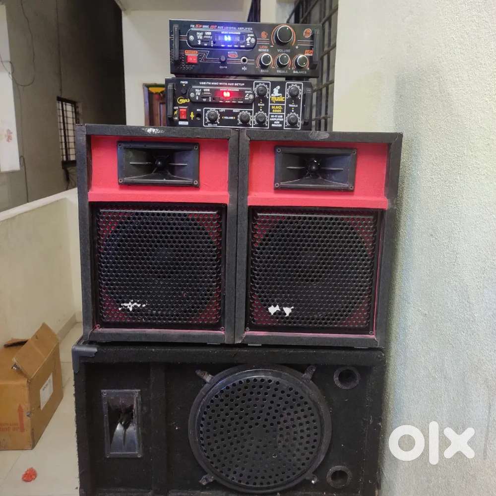 Speaker and amplifier