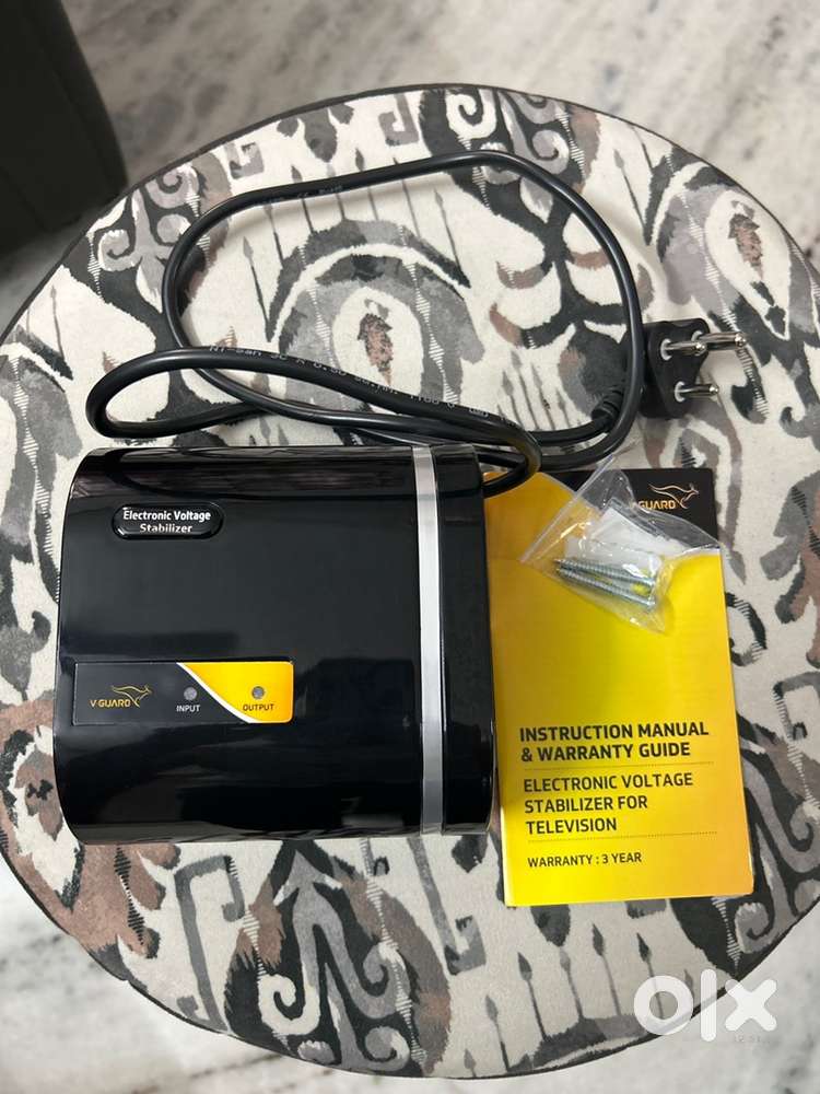 VGUARD stabiliser for sale(support TV upto 32inch)-purchased 1mth back