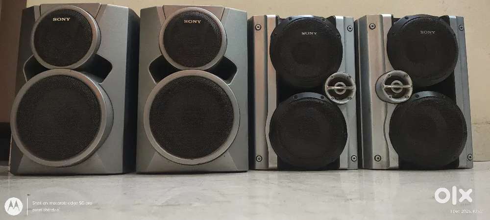 4 sony vintage speaker