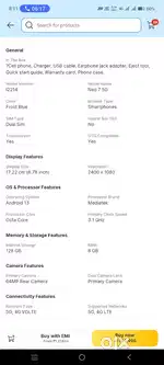 iQOO Neo 7 - 8+8 Ram - 128 Rom