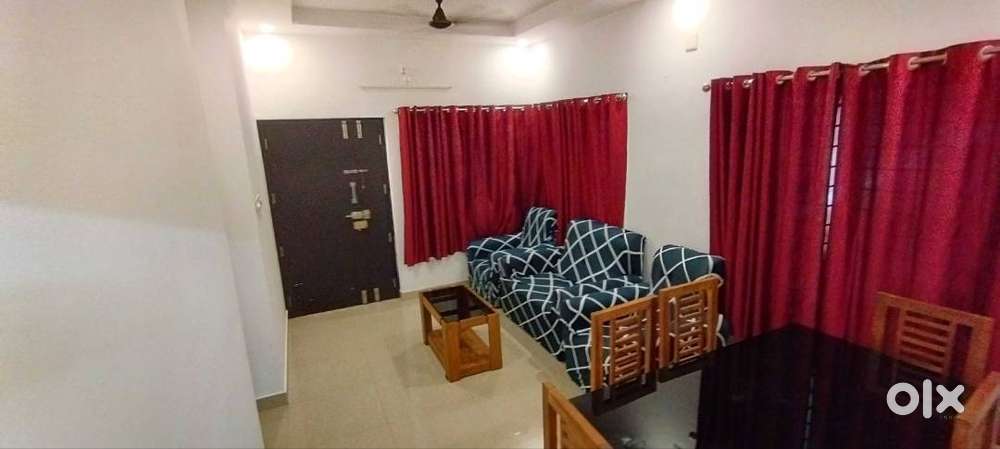 Furnished 2BHK AC apartments for rent, Govt Medical College, Thrissur