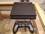 PS 4+17 All New Games Used+1TB Slim Modal Brand New Condition Games a
