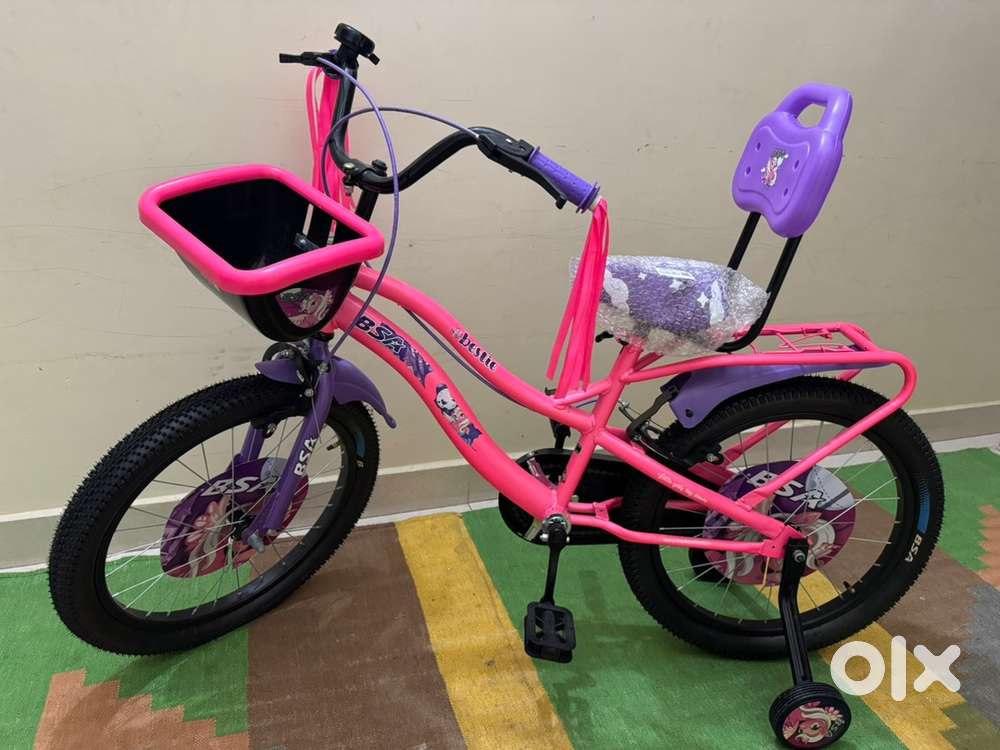 Bsa Bestie IC ss 20*13 Girls ballet Pink/Aster Purple cotton