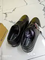Sealed Pack- Premium Quality Black Oxford Shoes by Khadim (10 no size)