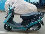TVS SCOOTY PEP +; MODEL 2023; SELF STARTER; BLACK & BLUE COLOUR; BS6.