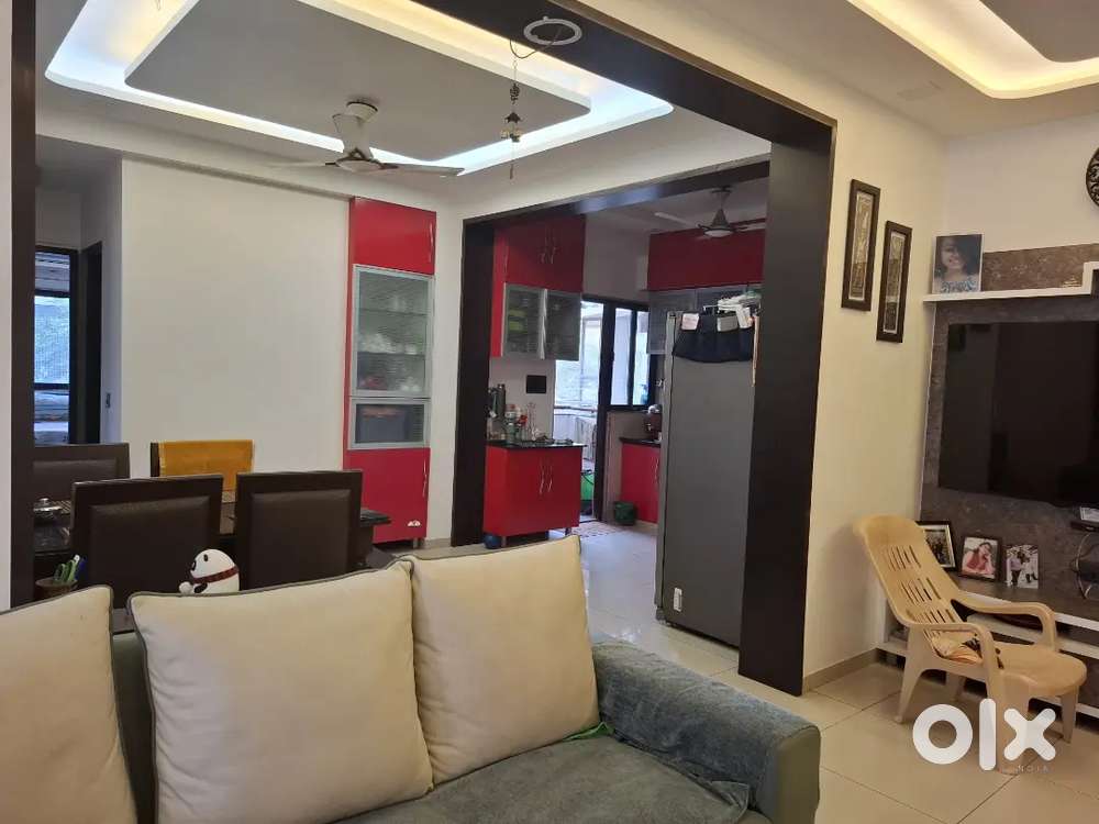 3 BHK Fully furnished flat for sell at Science city.