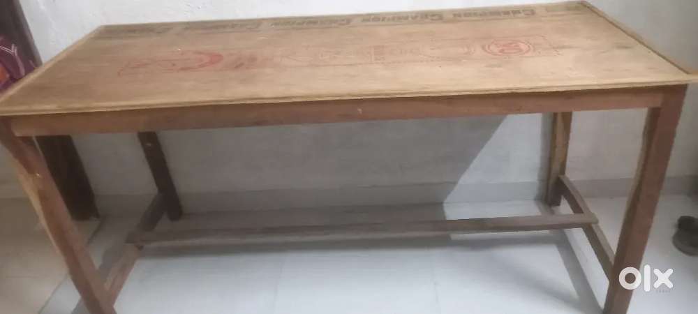 wooden table