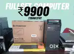 computer cpu  monitor fullset - warranty 1 year  graphics gb
