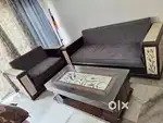 5 Seater Sofa with Center Table
