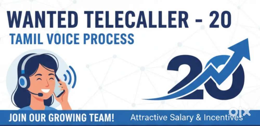 WANTED FEMALE TELECALER - TAMIL