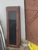 Wooden gates, windows and iron window all are in good condition