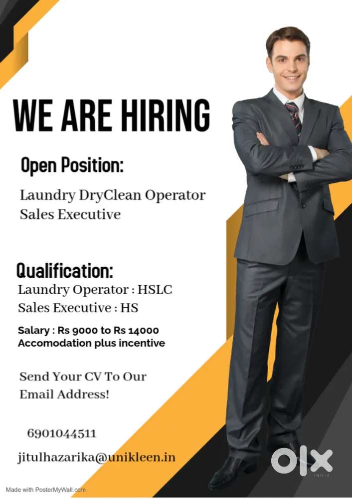 Laundry and Dry Clean staff