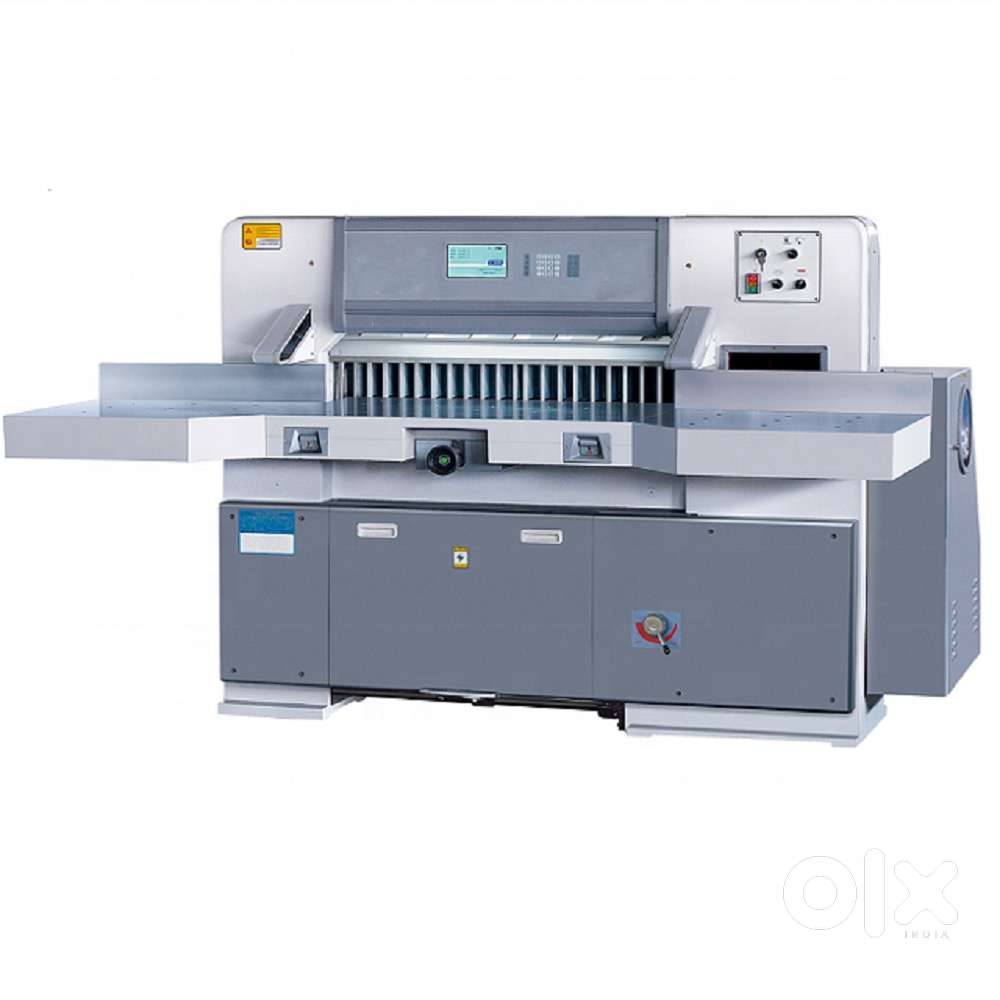 Printing press board cutting machine operator need both helper and exp