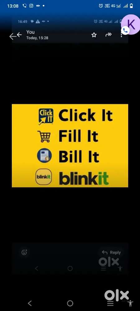 Hiring for jaipur blinkit delivery boy job