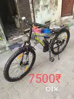 New condition hero sprint by cycle black and perrort colour