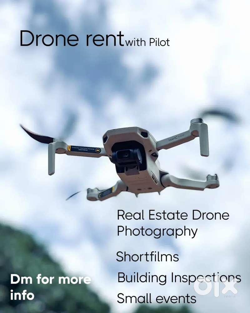 Drone for rent with operator